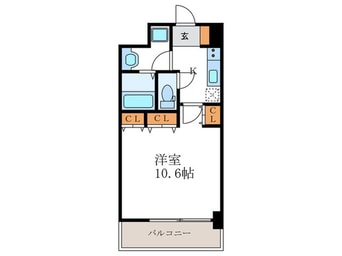 間取図 ｸﾞﾗﾝﾚﾌﾞﾘｰ桂川ｻｳｽｽｸｴｱ