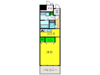 間取図 ＶＡなかもず