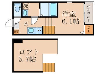 間取図 ローズマリーヒルズ淀新町