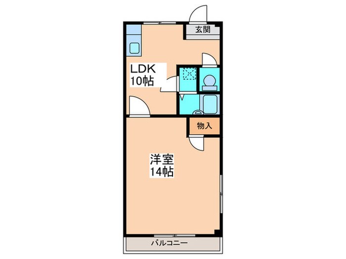 間取り図 ハイム城山６