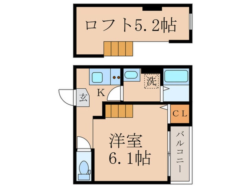 間取図 ティエラ淀