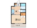 川原ハイツの間取図