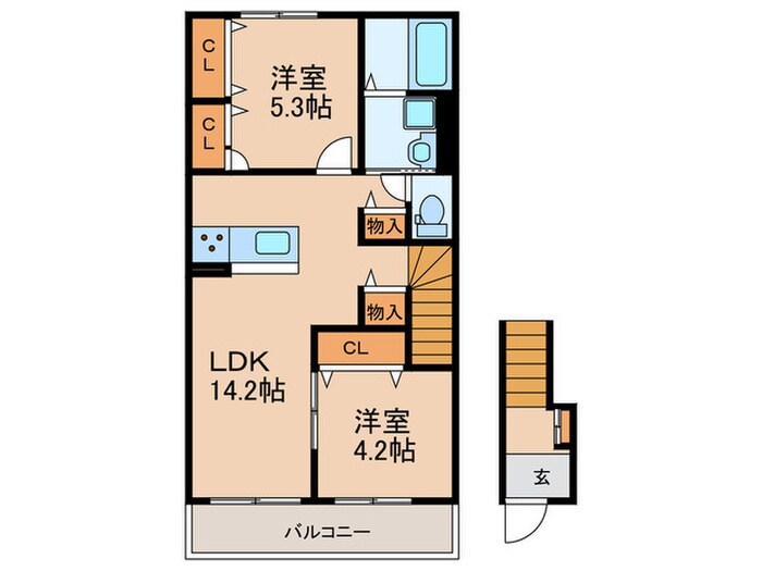 間取り図 サンピエール