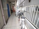 駐輪場 コーポ松屋