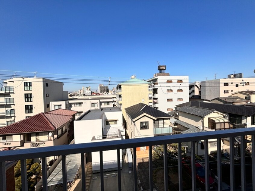 室内からの展望 コーポ松屋