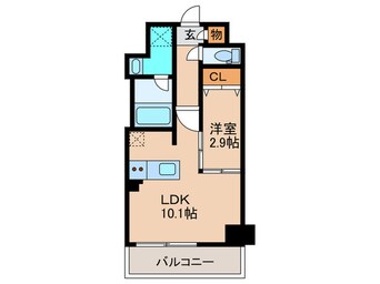 間取図 アヴェニール中崎