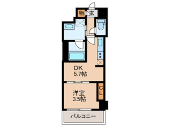 間取図 アヴェニール中崎