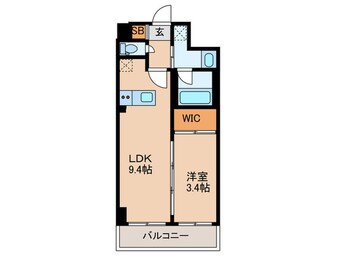 間取図 アヴェニール中崎