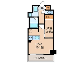 間取図 アヴェニール中崎
