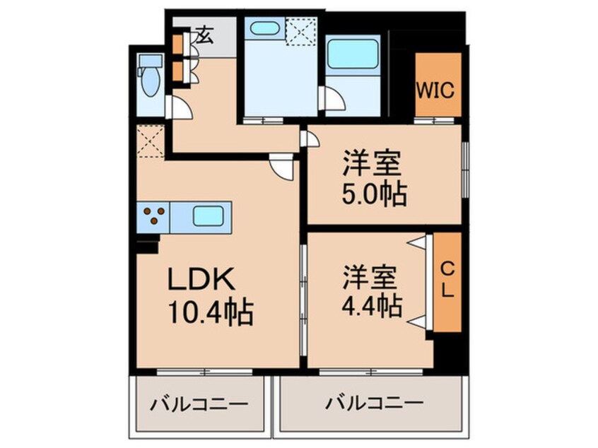 間取図 アヴェニール中崎