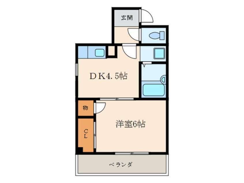 間取図 コート塚口