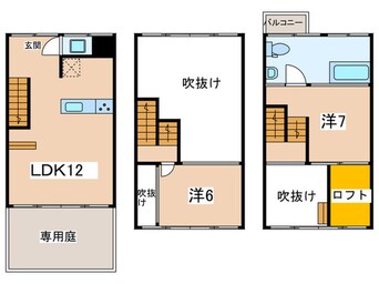 間取図 Ｍ`ｓ－Ｆｌａｔ