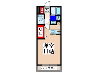 間取図 ルミナコート深江橋