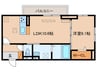 BRANSIA出町 1LDKの間取り