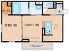 BRANSIA出町 1LDKの間取り