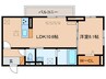 BRANSIA出町 1LDKの間取り