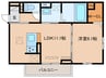 BRANSIA出町 1LDKの間取り