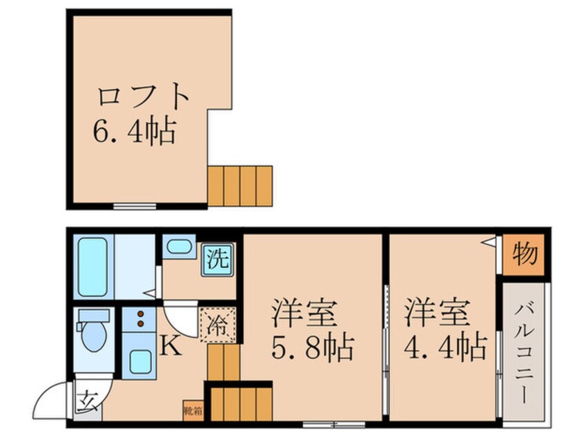 間取図 フォワード観月橋