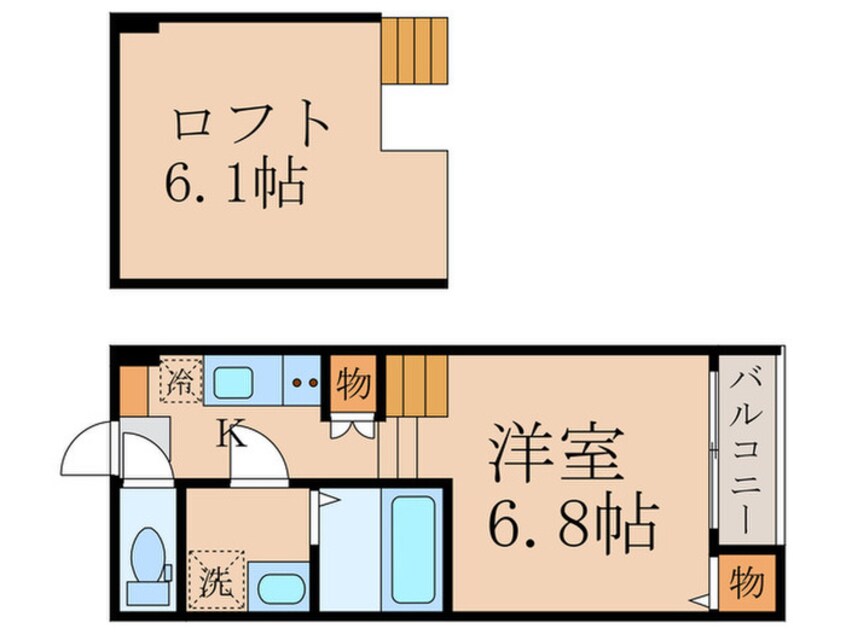 間取図 フォワード観月橋