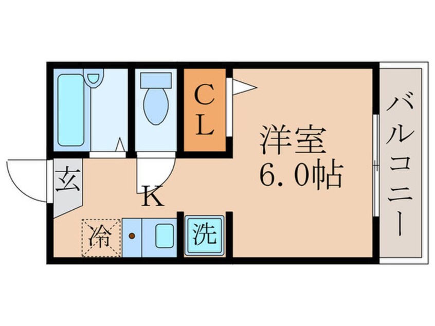 間取図 フローラルハイツ