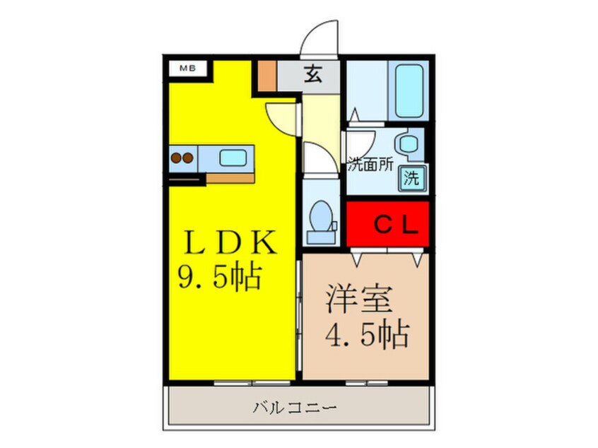 間取図 ル－ジュブリエ