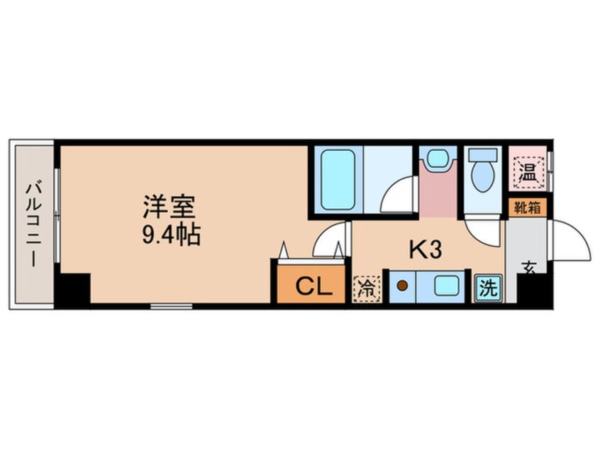 間取図 フジテラス東山三条