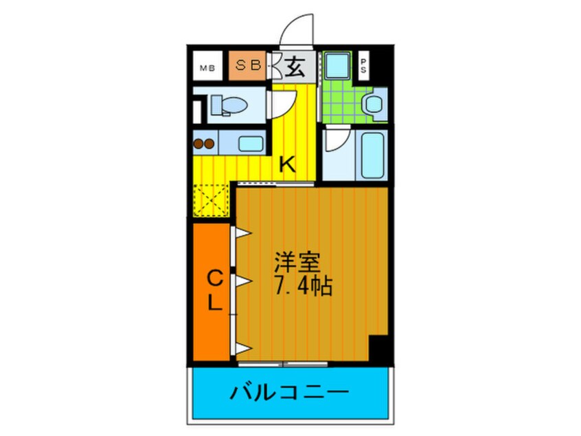 間取図 Ｄｏｌｃｅ　Ｖｉｔａ　Ⅰ