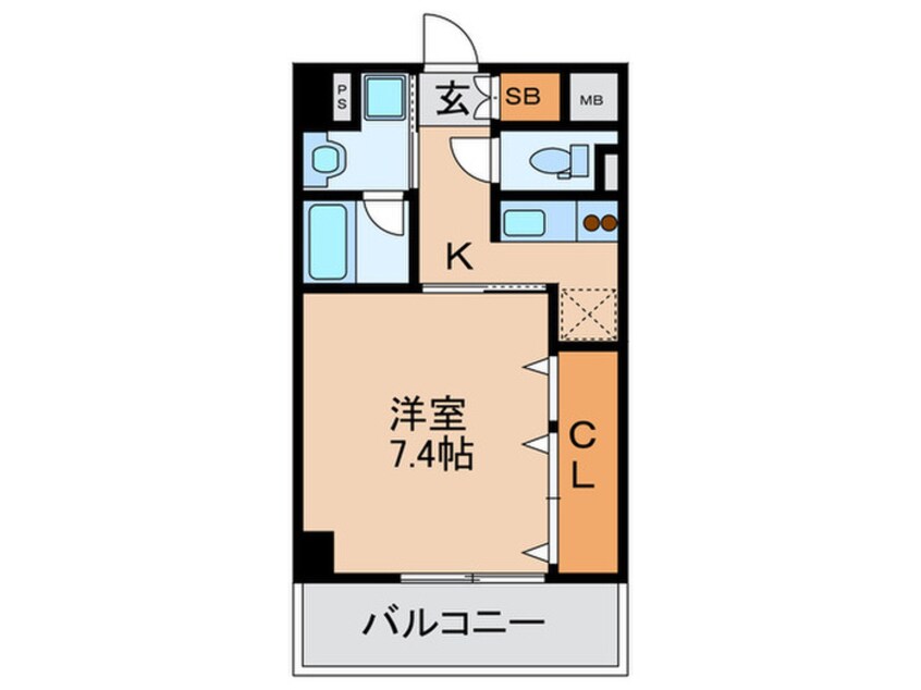 間取図 Ｄｏｌｃｅ　Ｖｉｔａ　Ⅰ