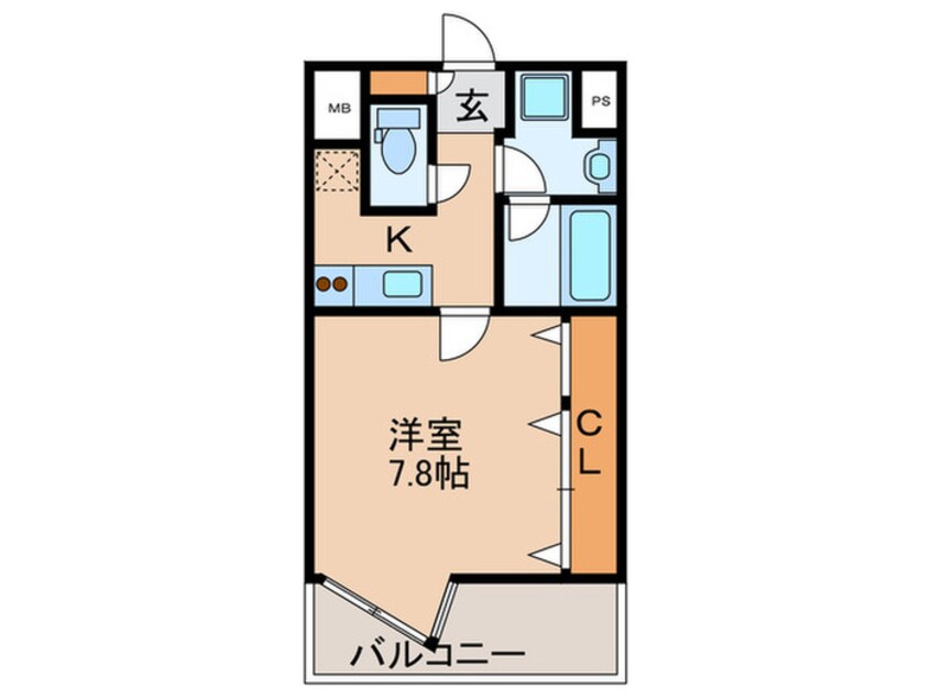 間取図 Ｄｏｌｃｅ　Ｖｉｔａ　Ⅰ