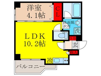 間取図 BeeHive吹田駅前