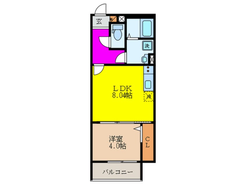 間取図 Vezelia