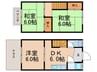 コ－ポ大村Ⅱ 3DKの間取り
