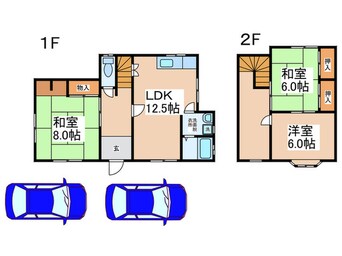 間取図 泉佐野市上瓦屋一戸建