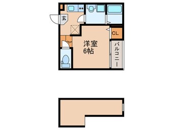 間取図 ハーモニーテラス京都太秦