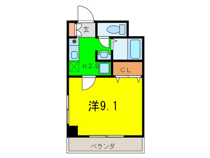 間取り図 Ｍプラザ堀江南