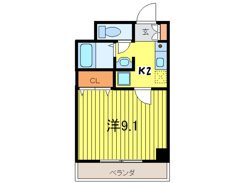 間取図 Ｍプラザ堀江南