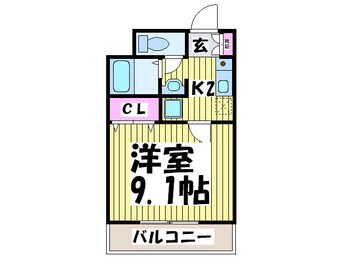間取図 Ｍプラザ堀江南