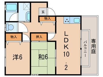 間取図 パルティール鶴林