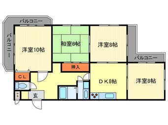 間取図 レイジエンス大八木