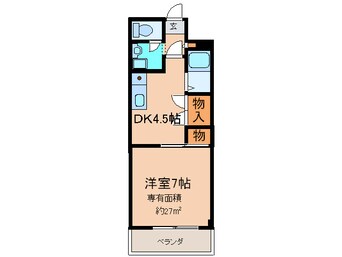 間取図 アティ－ズ安威