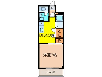 間取図 アティ－ズ安威