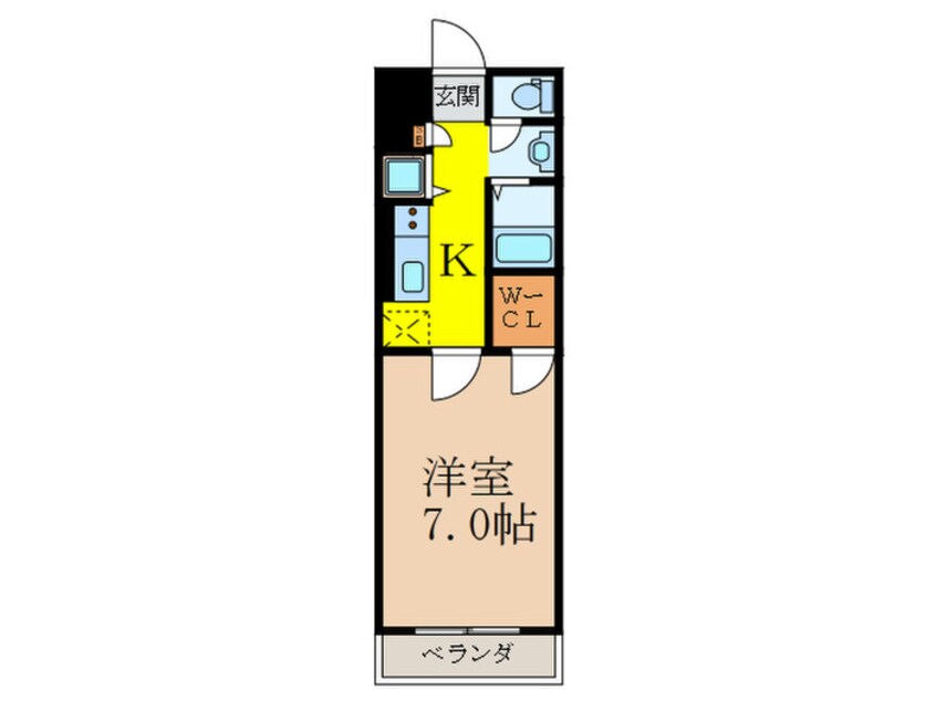 間取図 アティ－ズ安威