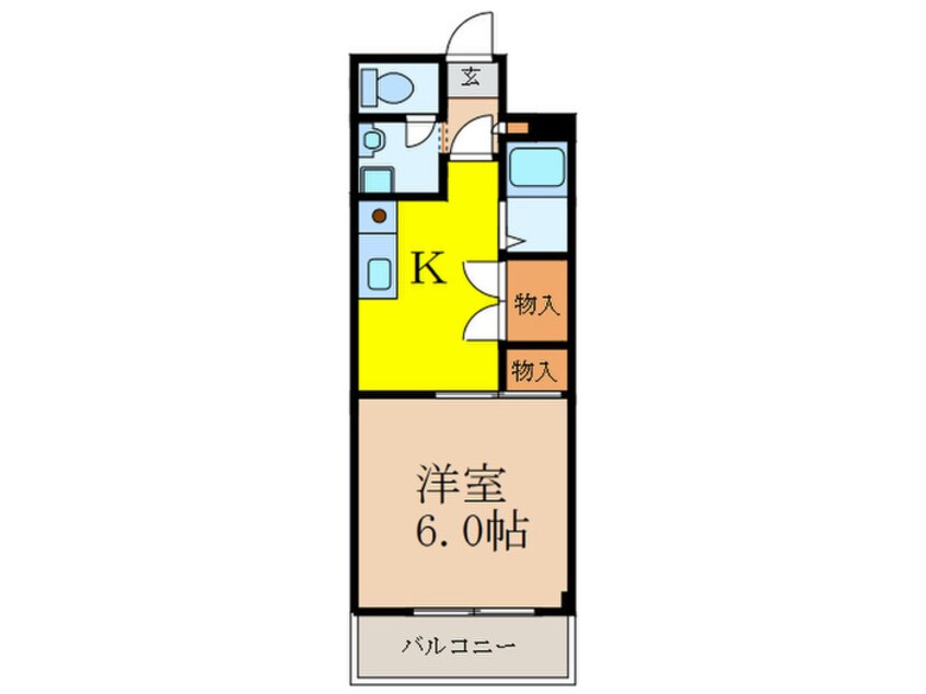 間取図 アティ－ズ安威