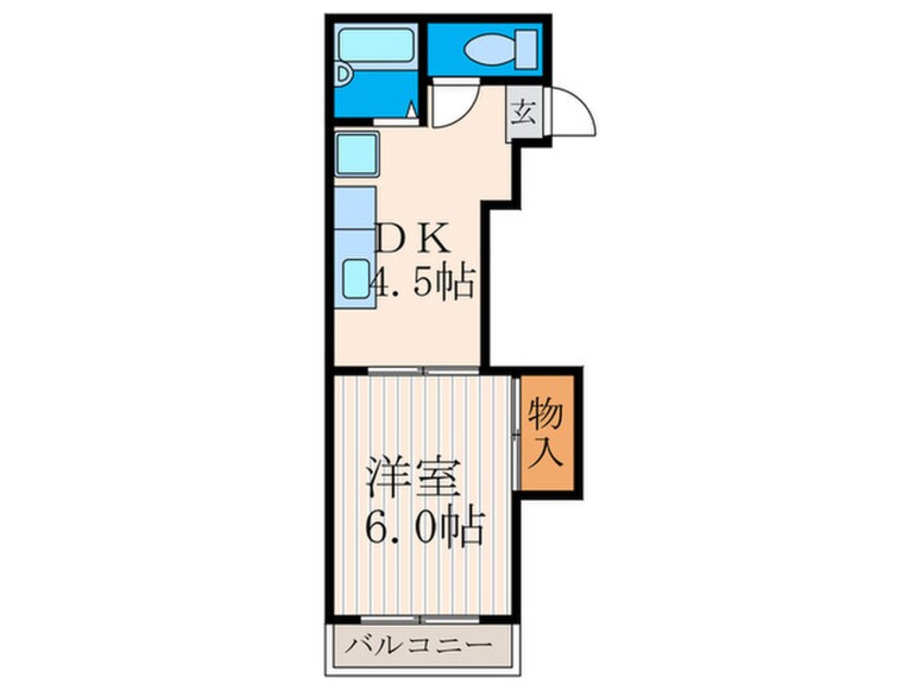 間取図 藤ノ森コーポ