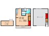 D＿BASE 1Rの間取り
