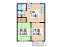 メゾンファミールの間取図