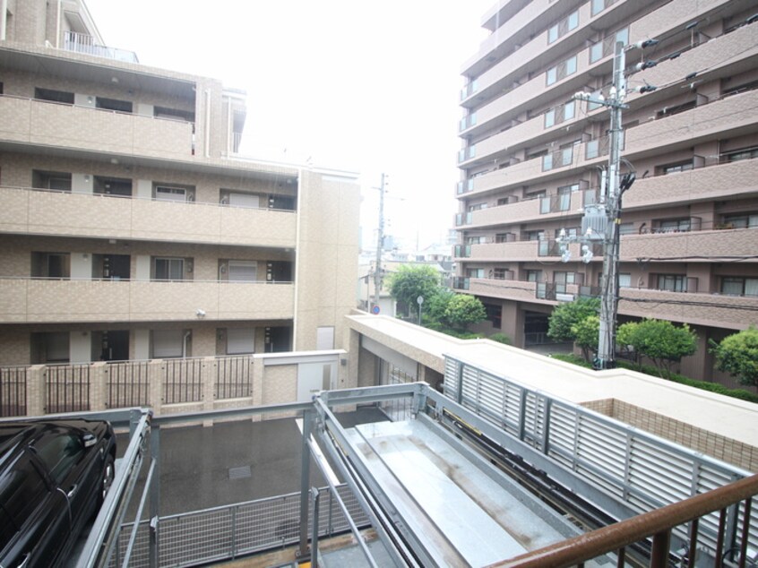 室内からの展望 三景マンション