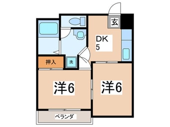間取図 オリエンタル加美