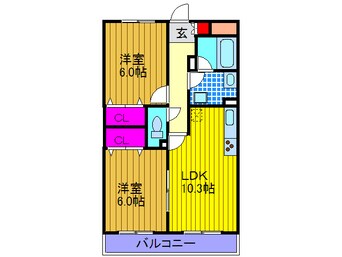 間取図 ヌカタコルンイ－スト