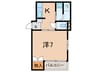 N-CUBE TARUYAMACHI 1Kの間取り